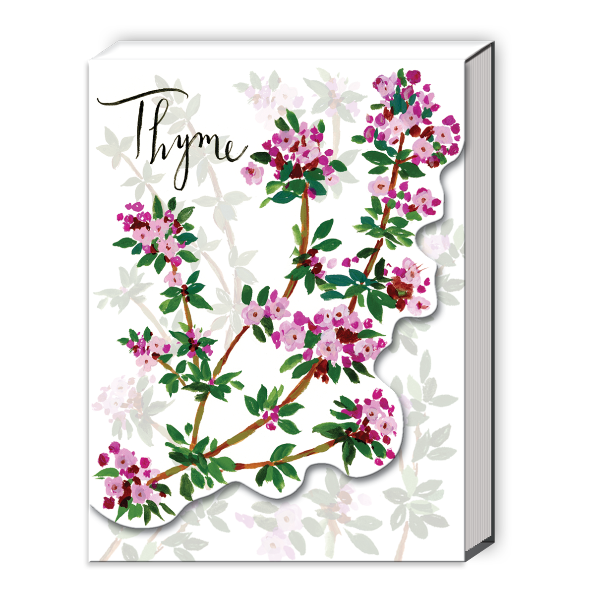 Thyme Pocket Notepad - Kelly Green by Punch Studio