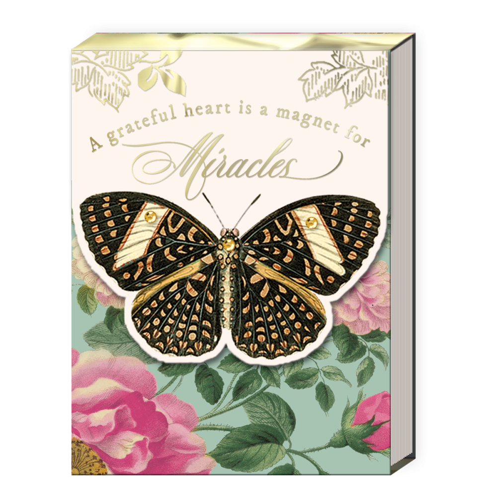 Nature's Grace Butterfly Miracles Pocket Notepad - Punch Studio