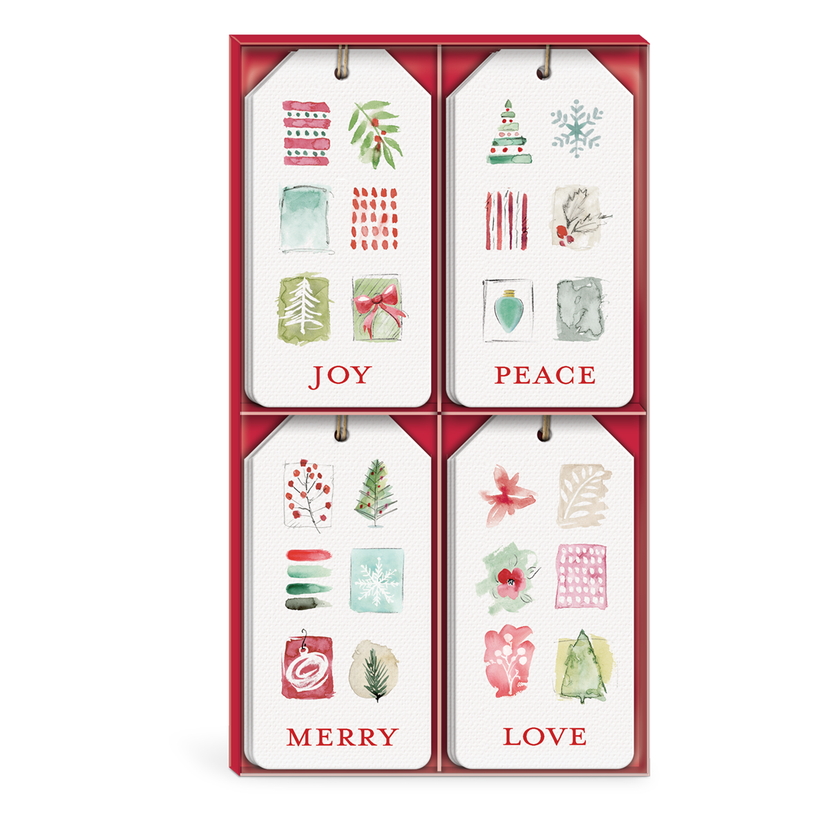 Holiday Gift Tags (Set of 12) – Love Peridot