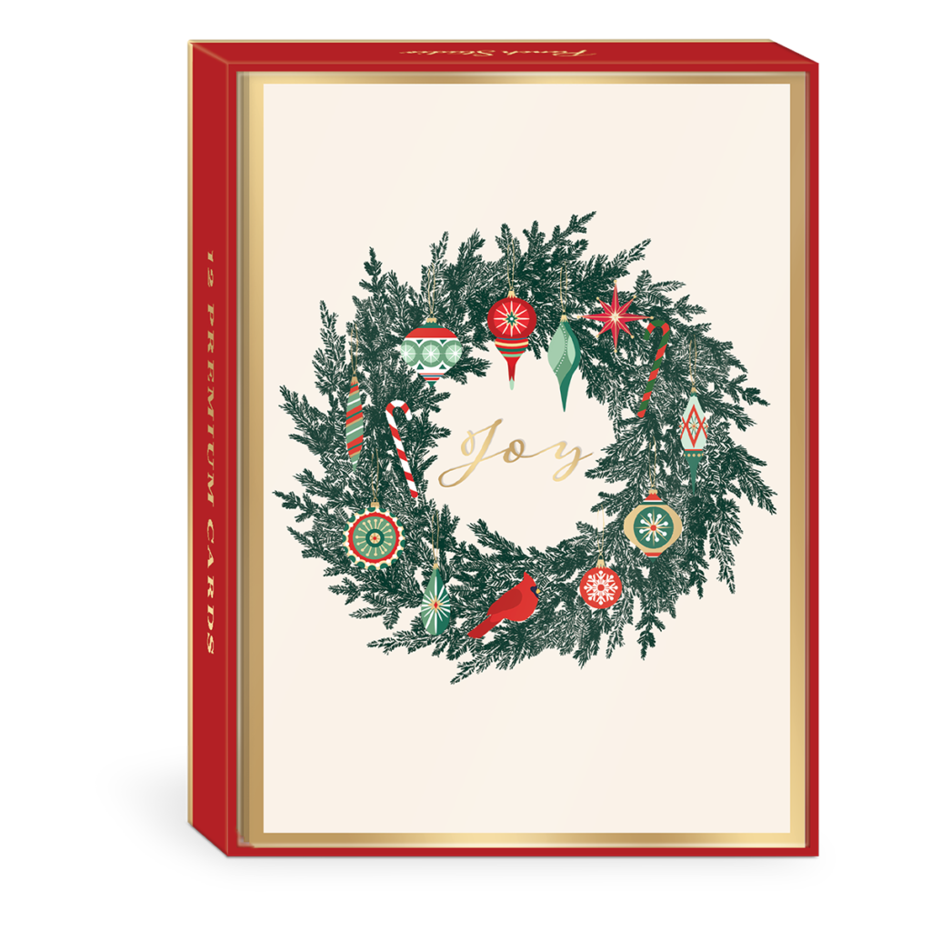 Vintage Style Boxed Christmas Cards 