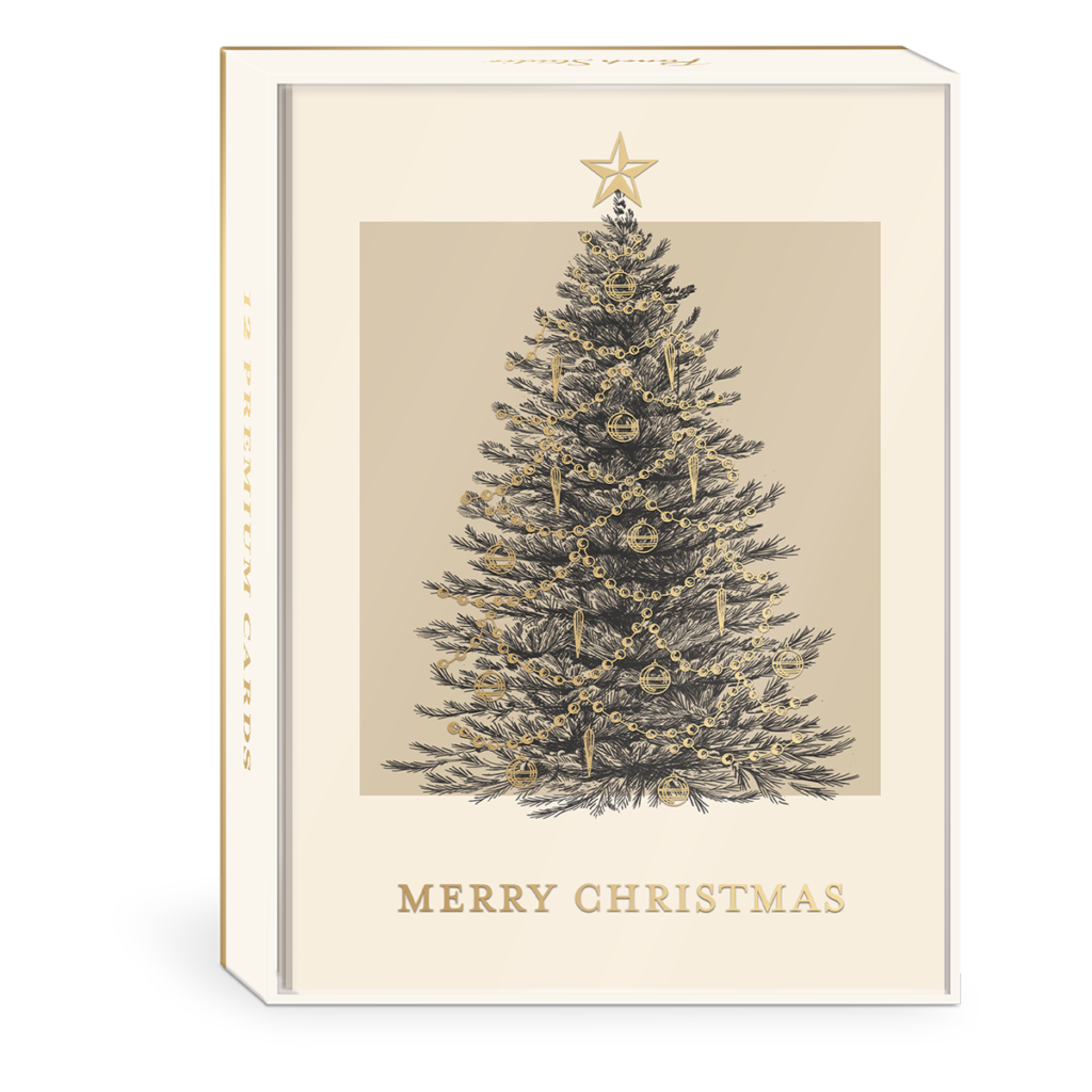 Tree Boxed Holiday Cards Punch Studio