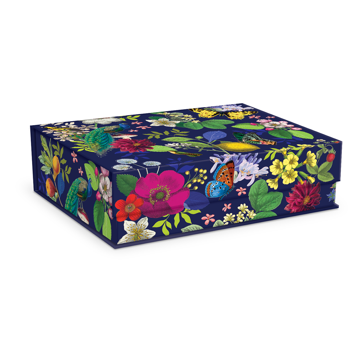 Vintage Floral Decorative Storage Boxes - Punch Studio